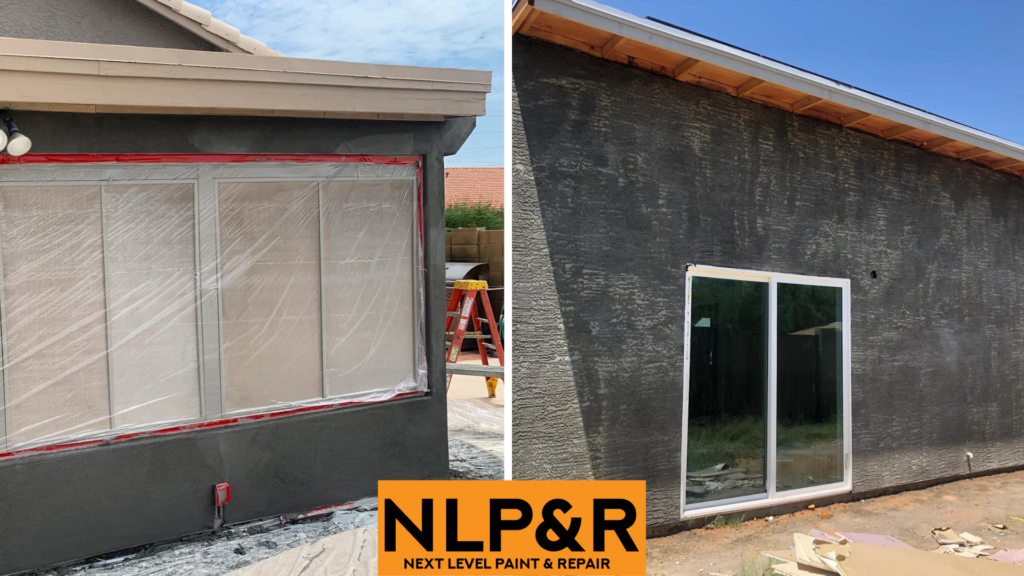 Full stucco restoration in Albuquerque New Mexico